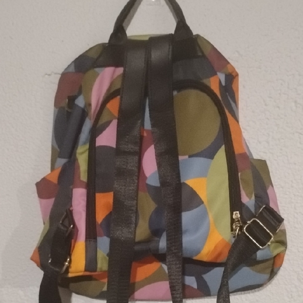 Colorful Geometric Backpack - Picture 3 of 9